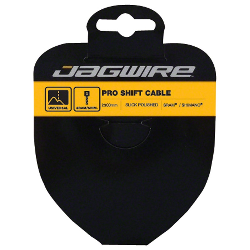 Jagwire Pro Shift Cable – 1.1 x 2300mm Polished Slick Stainless Steel For SRAM/Shimano