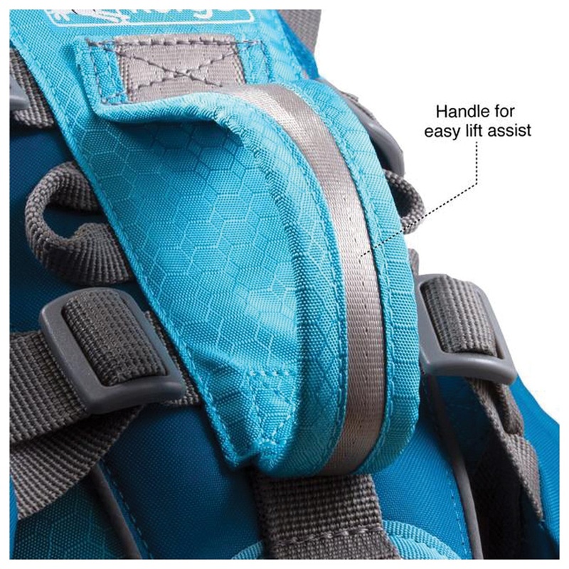 Kurgo Baxter Backpack in Coastal Blue – Perfect for Hiking and Outdoor Adventures