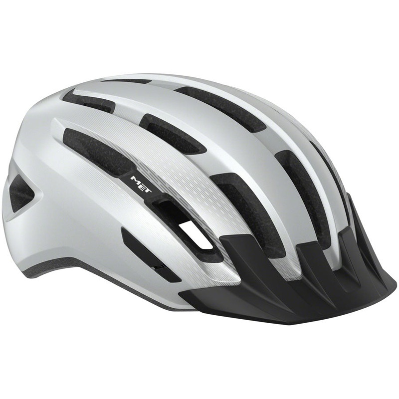 MET Downtown MIPS Helmet – White, Glossy, Small/Medium