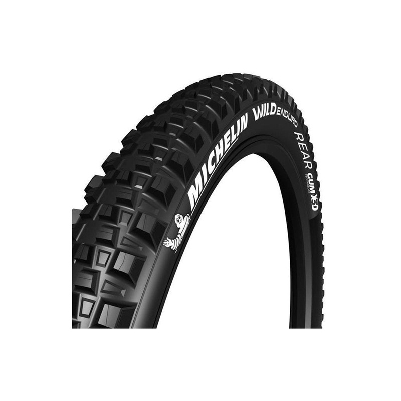 Michelin Wild Enduro 27.5″ Folding MTB Tire – Rear Black 2.4″ Tubeless – TPI 3×33 – Gum-X