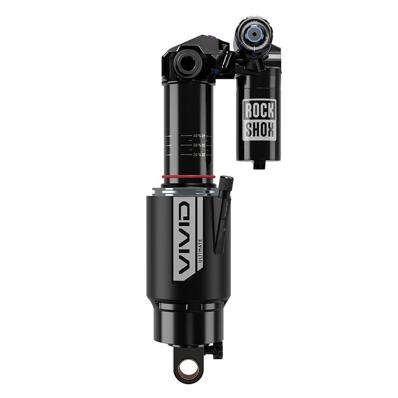 RockShox Vivid Ultimate C1 Rear shock 185×55 Shaft Eyelet: No Bushing Body Eyelet: Trunnion 1 Token R55 C30 Lockout 4