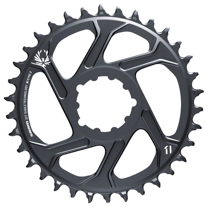 SRAM Eagle X-SYNC 2 Direct Mount Chainring – 32t, Direct Mount, 3mm Offset, For Boost, Lunar Grey
