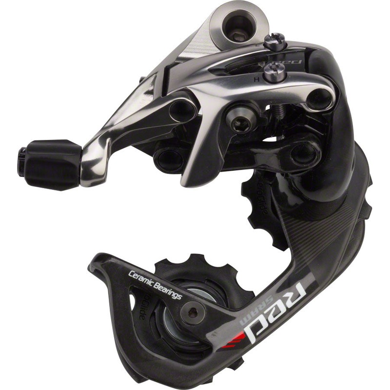 SRAM Red Rear Derailleur – 11 Speed, Short Cage, Black