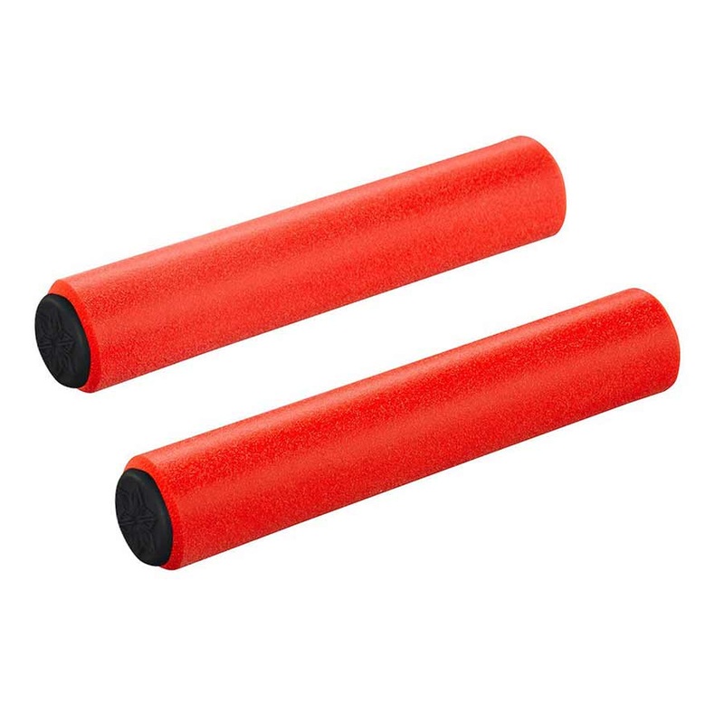 Supacaz Siliconez Bicycle Grips  Silicone Foam, UV-Resistant, Latex-Free, Custom Fit, 130mm Length, Multiple Diameters, Durable Lock-On Design 32mm