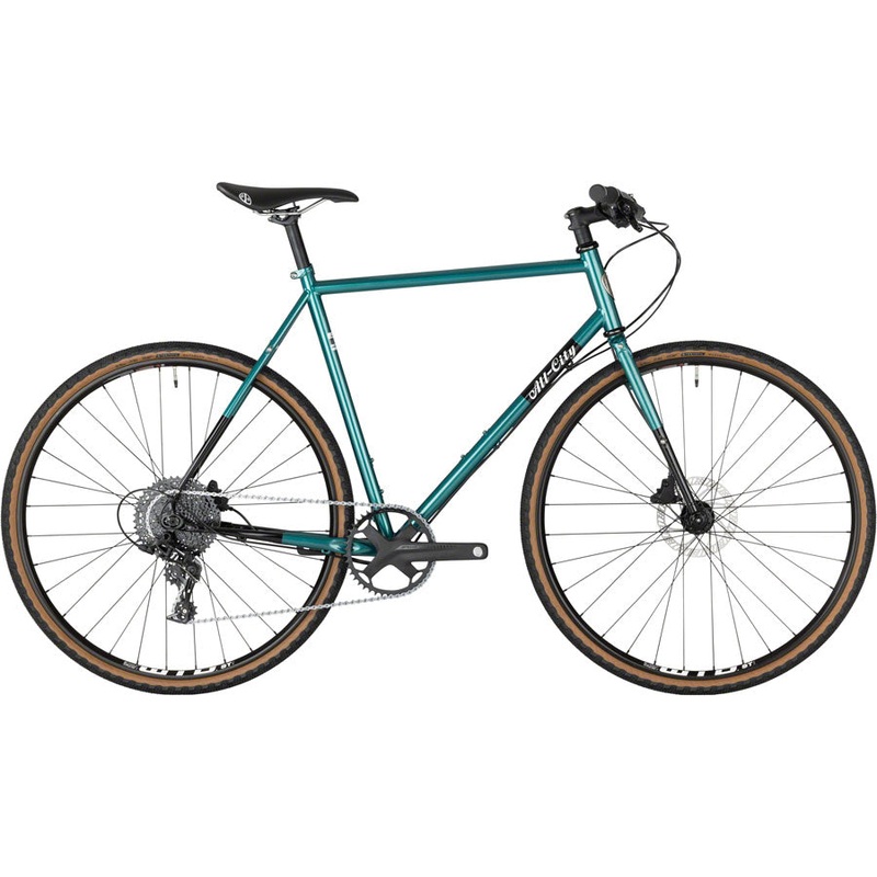 All-City Super Professional Apex Bike – 700c, Steel, Apex, Night Jade, 43cm