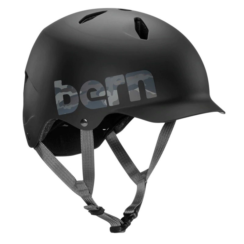 Bern Bandito EPS Helmet – Youth – Matt Black-Camo Logo Matt Black – Camo Logo Small/Medium