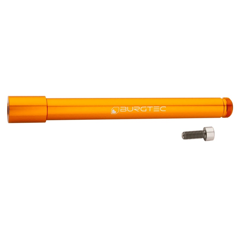 Burgtec hlins Boost Fork Axle – Iron Bro Orange