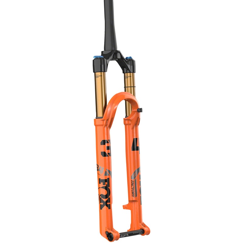 FOX 34 Step-Cast Factory Suspension Fork – 29″ 120 mm 15 x 110 mm Kabolt 44mm Offset GRIP SL Damper 3-Position Shiny Orange