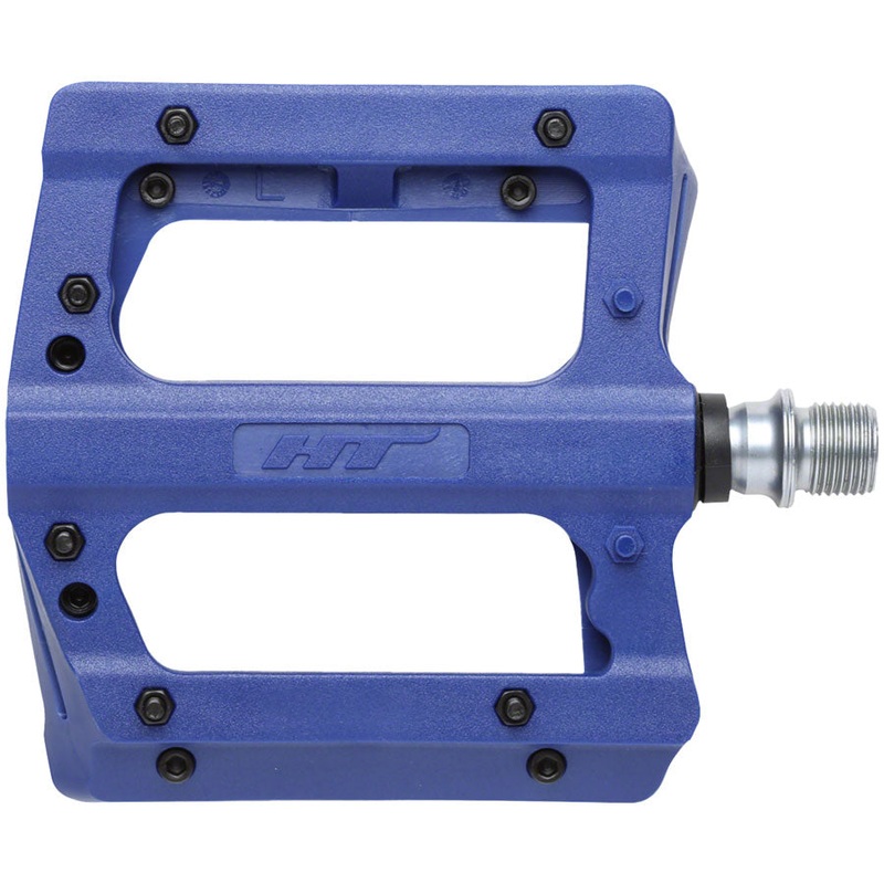 HT Components PA12A Pedals – Platform, Composite, 9/16″, Dark Blue