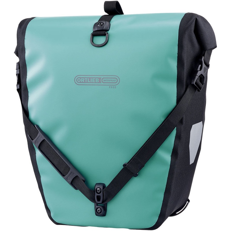 Ortlieb Back-Roller Free Pannier – 40L, Pair, Lagoon/Black