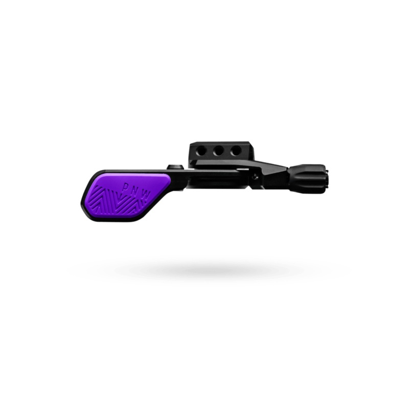 PNW Loam Lever V2 Dropper Post Lever, 22.2 Clamp, Black/Fruit Snacks