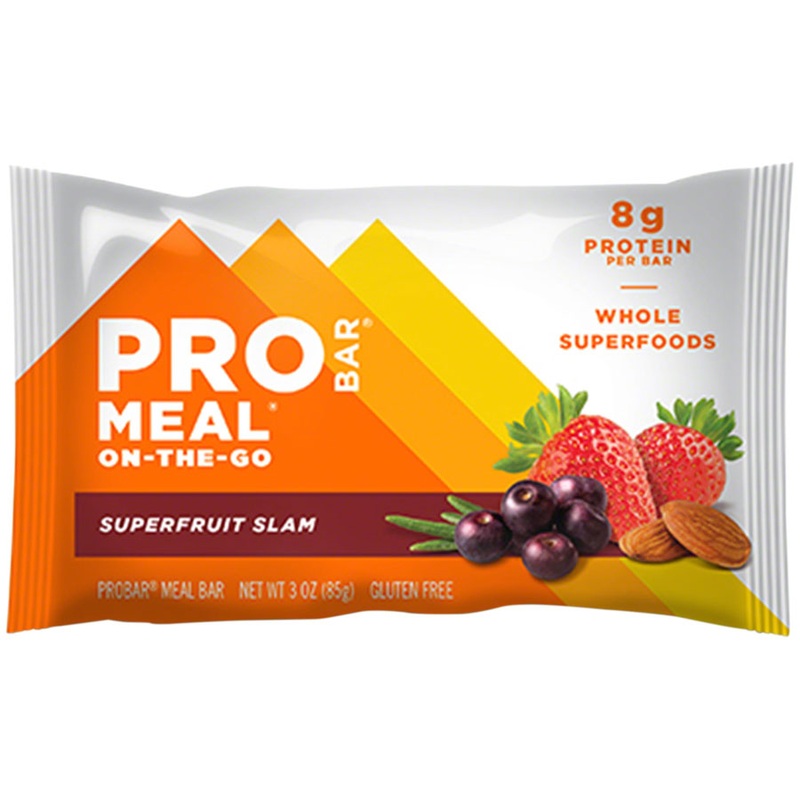Premium Organic Vegan Meal Replacement Bars  Nutrient-Dense Superfoods, GMO-Free, High Protein & Fiber, Powering Active Lifestyles Superfruit Slam