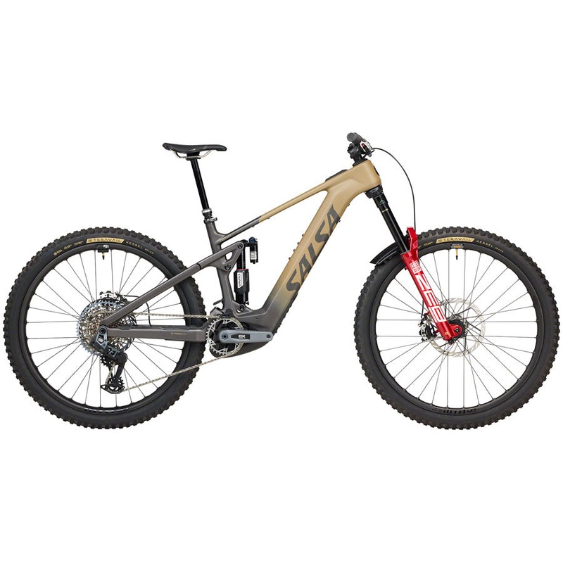 Salsa Notch C GX AXS Transmission Ebike – 29″, Carbon, Black / Walnut, Medium