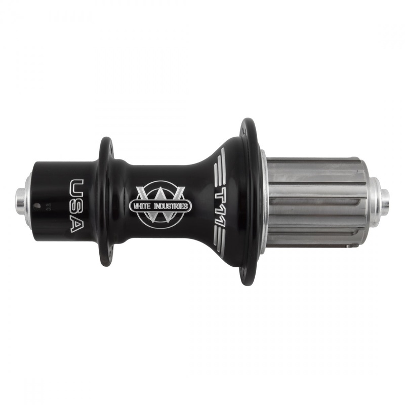 White Industries IND T11 RR 28H Blk 8-11s Cass