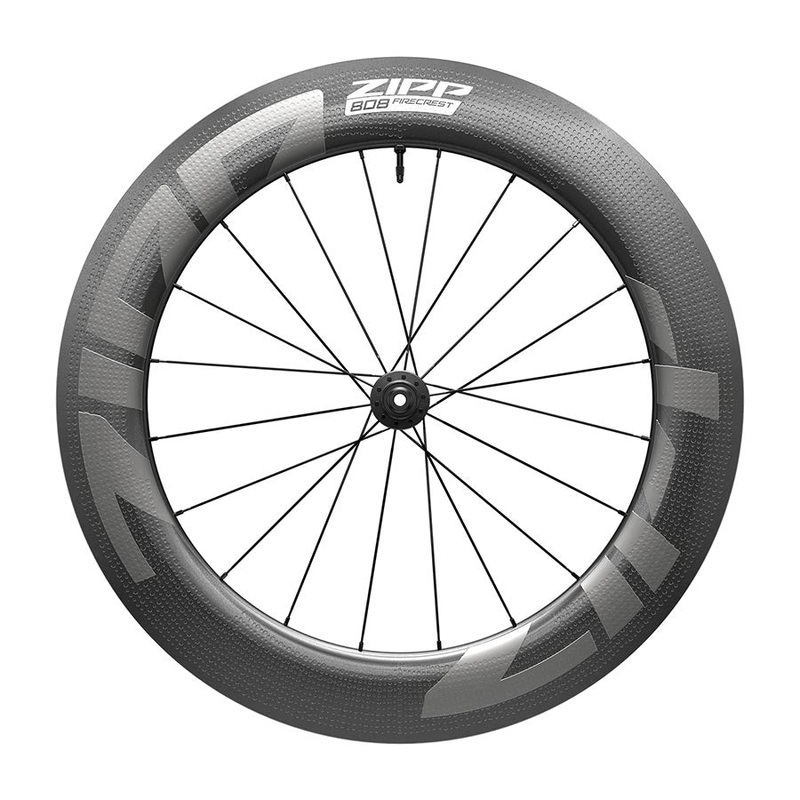 Zipp 808 Firecrest Tubeless Front Wheel – 700 12 X 100mm Center-Lock Tubeless BLK B1
