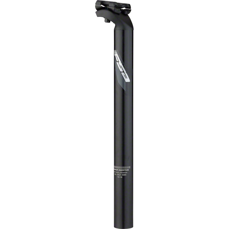 FSA Energy SB20 Seatpost 31.6 x 350mm Gray Graphic Black