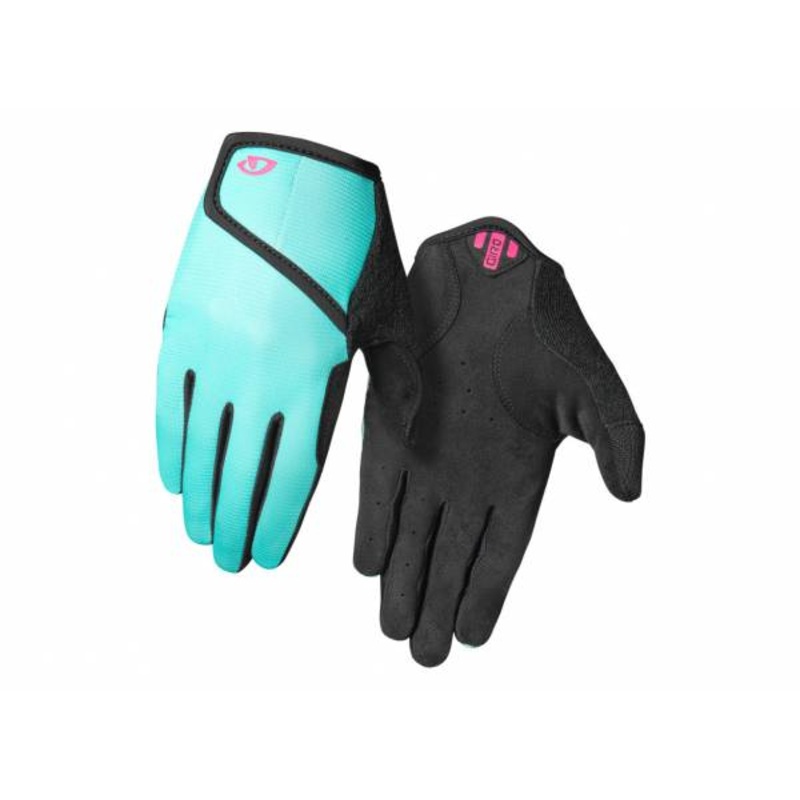 Giro DND Junior MTB Glove – Youth – Screaming Teal-Neon Pink Screaming Teal – Neon Pink X-Small