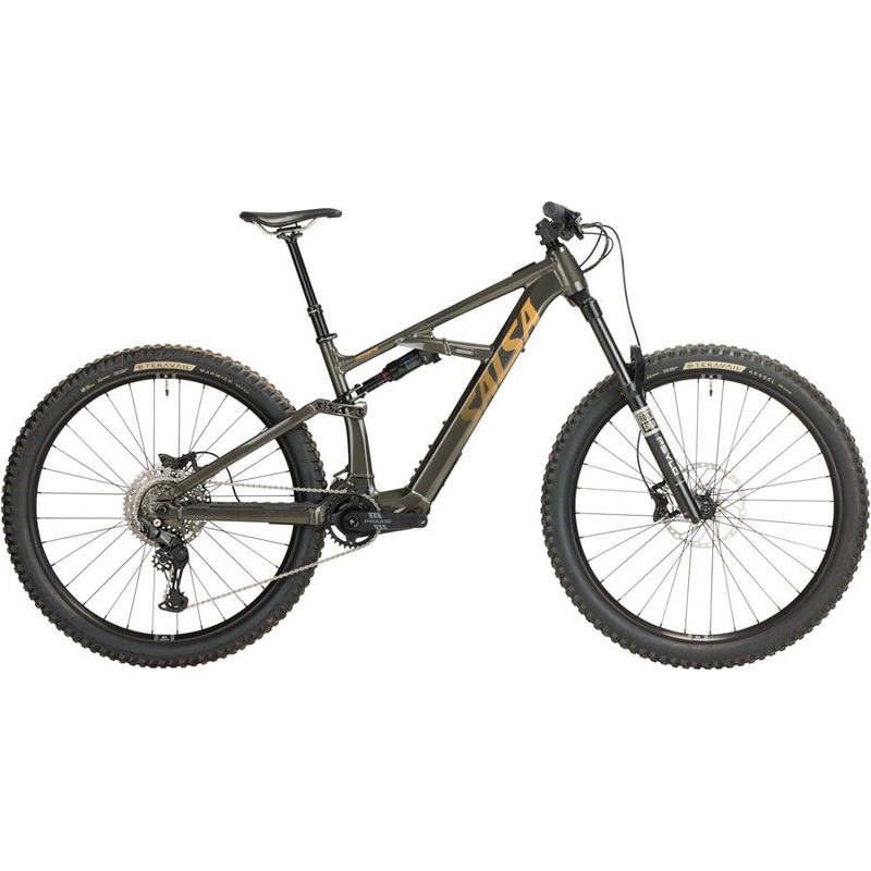 Salsa Moraine Cues 10 Ebike – 29″, Aluminum, Coffee Black, Large