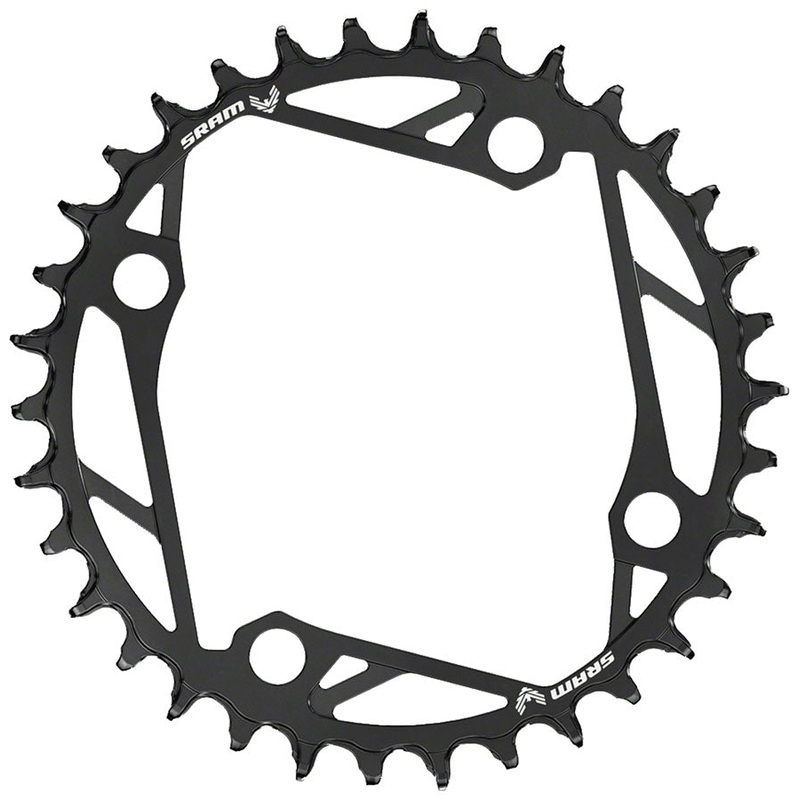 SRAM Eagle T-Type Chainring – 36t, 12-Speed, 104 BCD, Steel, Black