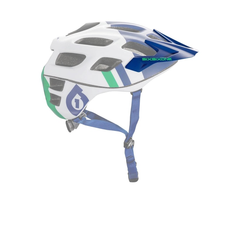 661 Recon Helmet Visor – Blue-Green Blue – Green