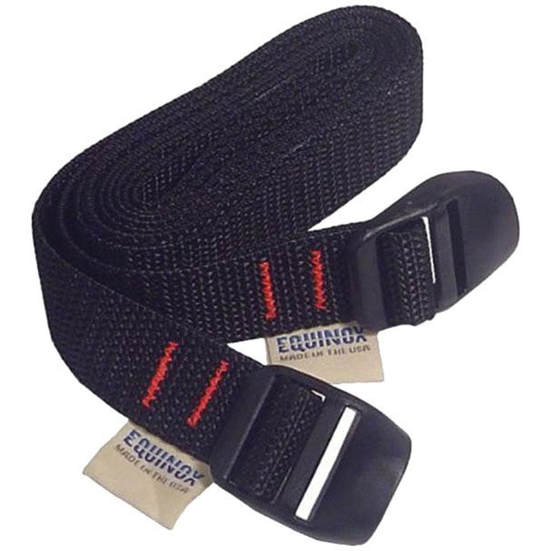 Heavy-Duty Equinox Lash Straps 12-60 in. | Durable Polypropylene, Ladderlock Buckle, Color-Coded, Multi-Size Packs for Secure Cargo & Gear Attachment 12