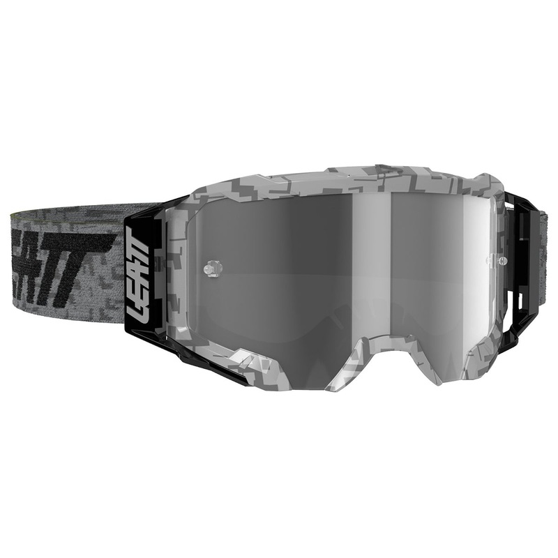 Leatt Velocity 5.5 MTB Goggle – Steel Steel Light Gray – 58% Lens