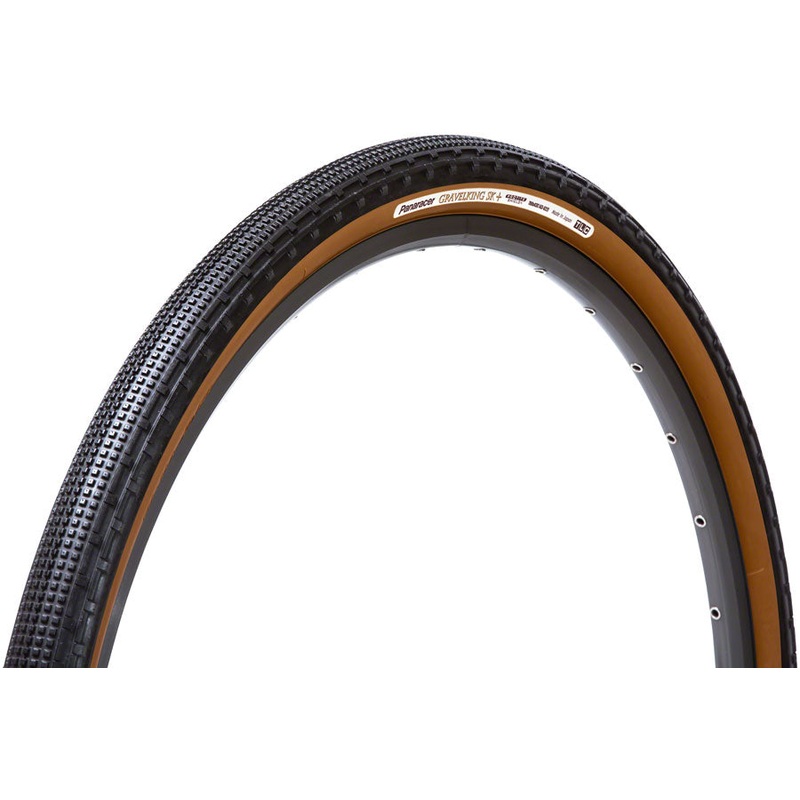 Panaracer GravelKing SK Plus Tire – 700 x 28, Clincher, Folding, Black/Brown, ProTite Protection RF728-GKSK-P-D