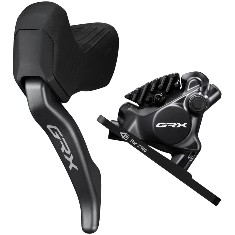 Shimano RX825 RX820 GRX Di2 ShiftDisc Brake Set – Front Black J-Kit Direct