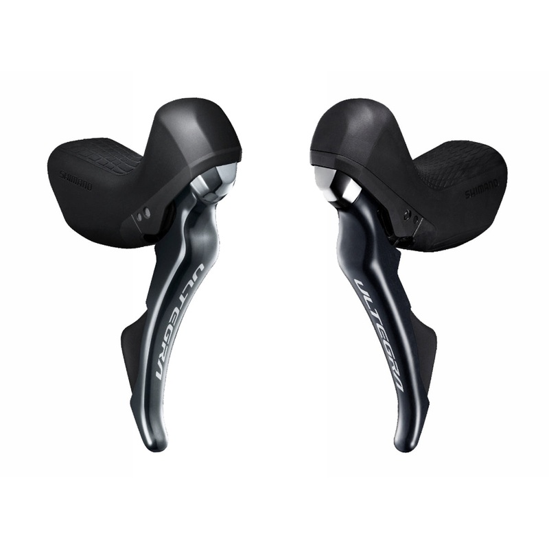 Shimano Ultegra R8020 11 Spd STI Shifter Black Left Hand Front