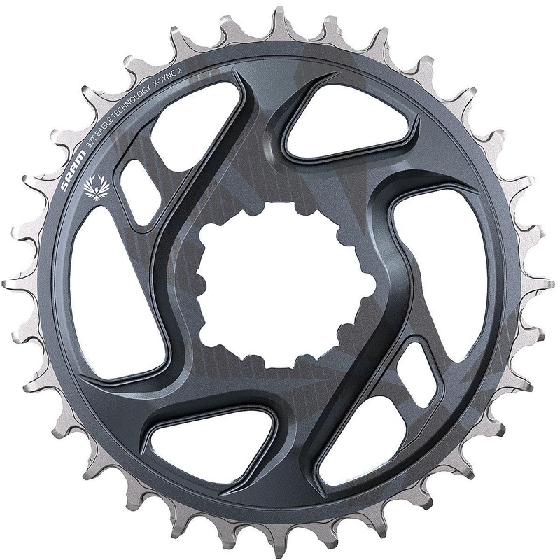 X-SYNC 2 Direct Mount Cold Forged Chainring 30t 3mm Boost Lunar Grey