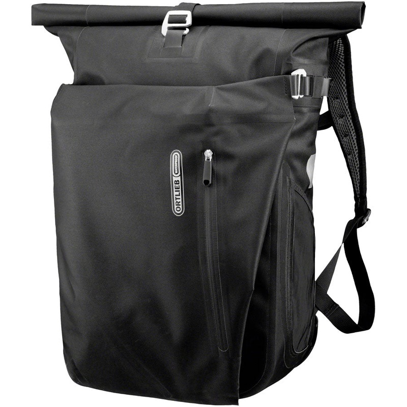 Ortlieb Vario Convertible Pannier/Backpack – 26L Black