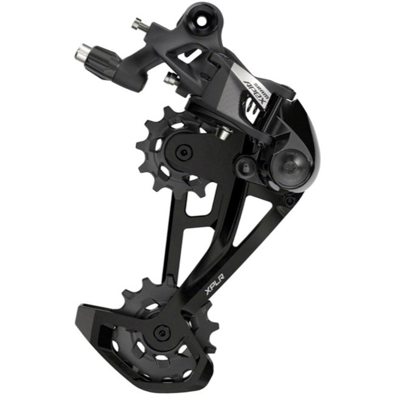 SRAM Apex XPLR 12 Spd Rear Derailleur Black Medium Cage – D1 – 44t Max