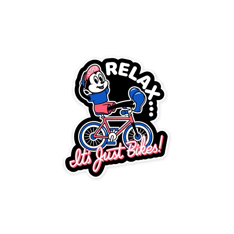 State Bicycle Co. – “Relax” Vinyl Sticker