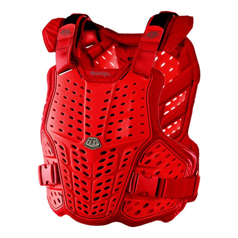Troy Lee Designs Rockfight Chest Protector – Youth – Red Red One Size