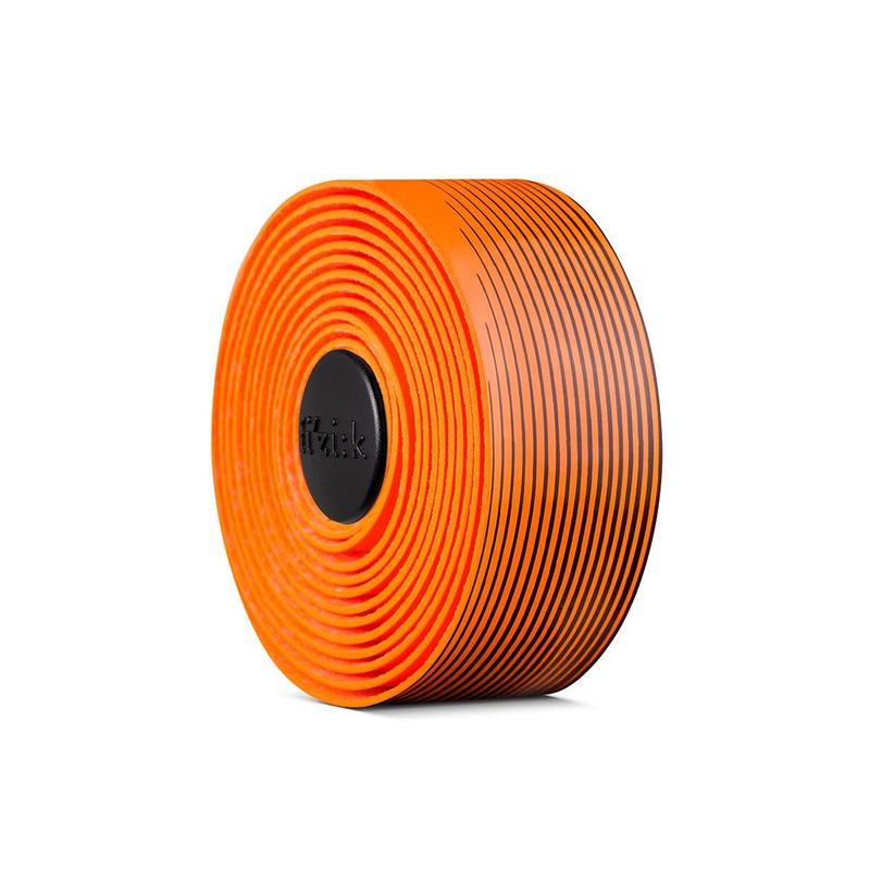 Fizik Vento – Microtex – Tacky – Bar Tape – Orange Fluo-Black Orange Fluo – Black 2mm