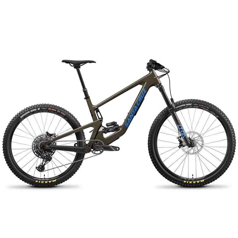Santa Cruz Bronson Carbon MX – R Kit – Moss – 2022 Gloss Moss – Blue 40.5cm (16″) – Medium
