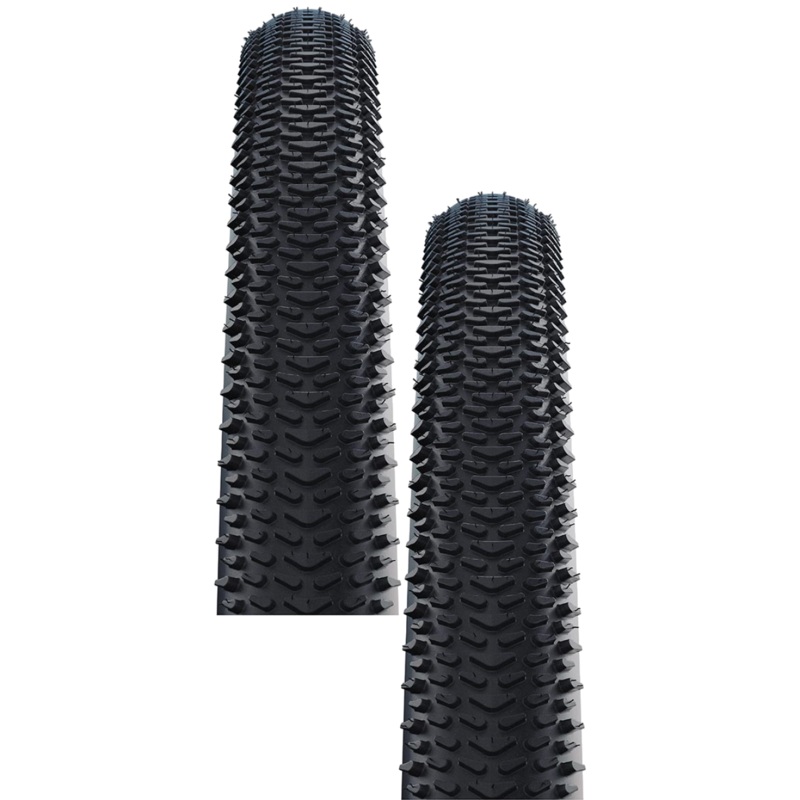 Schwalbe G-One R Pro Gravel Tire 700x40C Folding Tubeless Ready with V-Guard & Addix RaceLightweight, High-Performance Gravel Cycling Tire Bundle (Qty 2) 11654240.01
