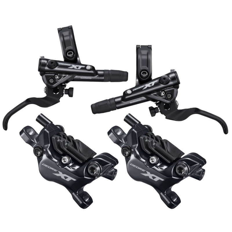 Shimano XT M8120 Disc Brake Set – Black Black Pair