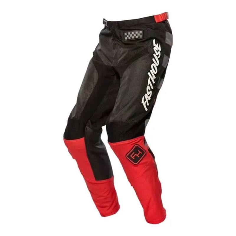 Fasthouse Grindhouse 2.0 Pant – Black-Red Black – Red 38″