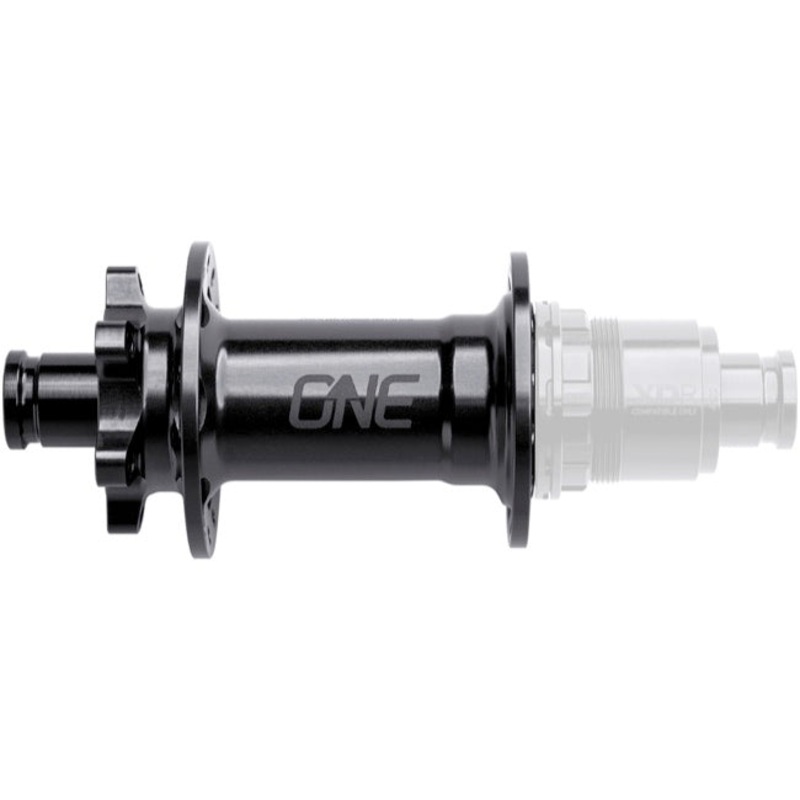 OneUp Boost MTB Hub – Rear – 32h – Black Black 12x148mm – 6-Bolt