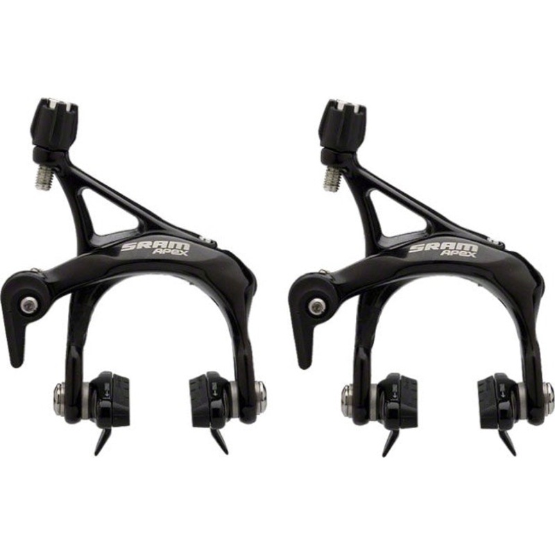 SRAM Apex Brake Caliper Set – Black Black Set