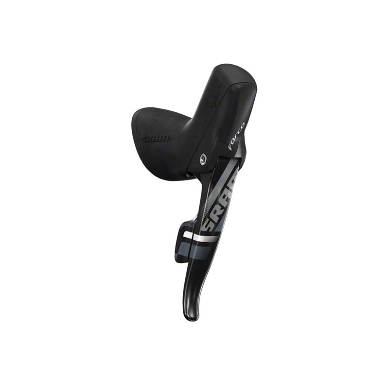 SRAM Force 22 Hydraulic Disc Brake/DoubleTap Lever – Black Black Right Hand – Rear – No Adaptor/Rotor
