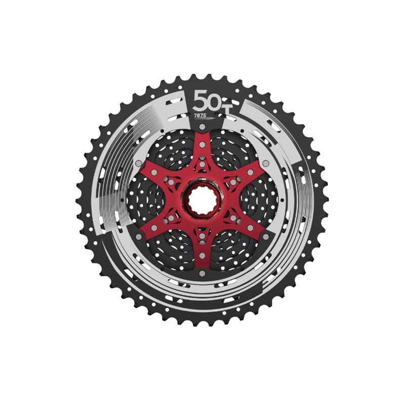 Sunrace CSMZ90 12 Spd MTB Cassette Black 11-50t