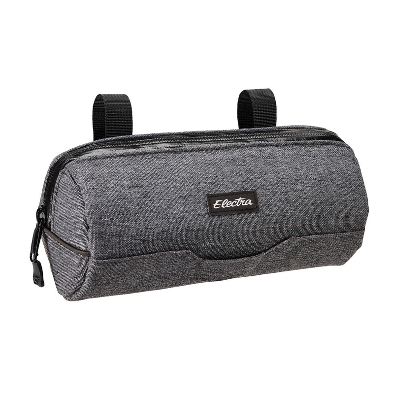 Bag Electra Cylinder Handlebar Bag Reflective C0 Charcoal