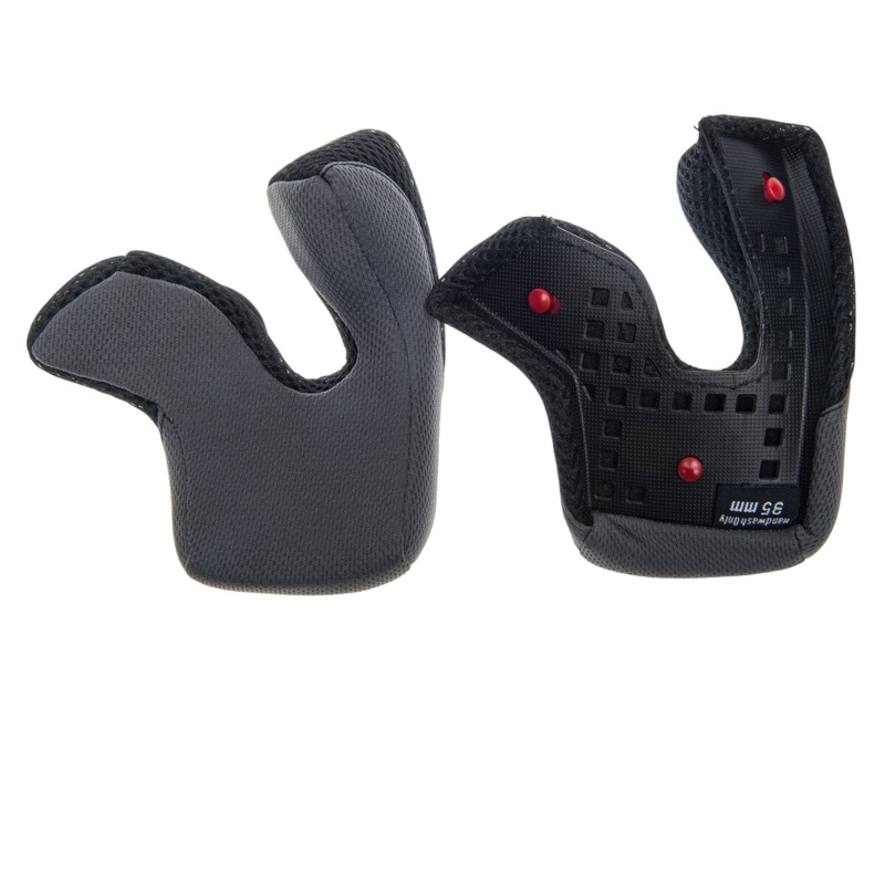 Bell Full-9 Fusion Replacement Cheek Pads Black X-Small – 45mm