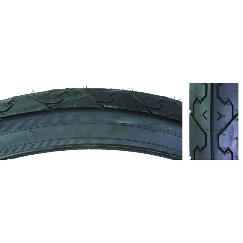 Premium Sunlite City Slick 26″ Wide Cruiser Tires  Durable, Reflective Sidewall, Narrow Grooves, Inverted Dimples, for Comfortable Urban Cycling 26×1.95