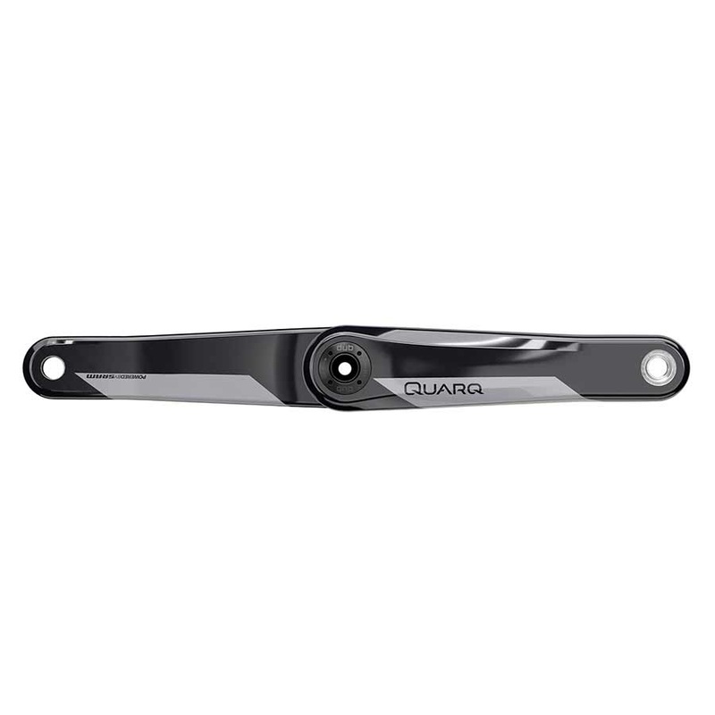 Quarq DUB Crank Arm Assembly – 175mm 8-Bolt Direct Mount DUB Spindle Interface Natural Carbon D2