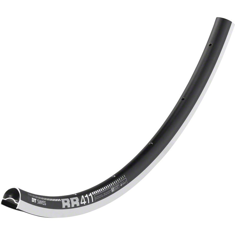 DT Swiss RR 411 Rim – 700, Rim, Black, 32H