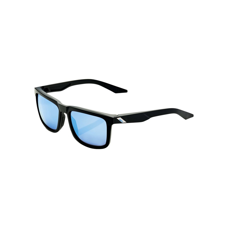 Eyewear 100% Blake Black/HiPER Blue Lens