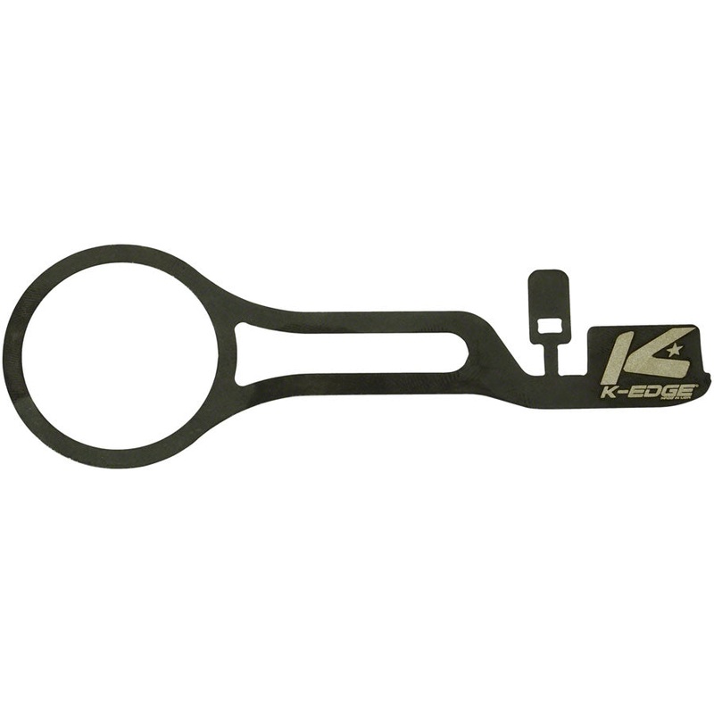 K-EDGE Shimano Di2 Junction Box Stem Mount – Long Version Black